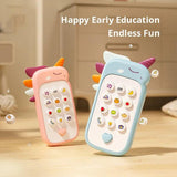 Maxime Baby Telephone Music Toy Sound Machine Kids Infant Early Educational Mobile Phone Gift - MAXIME