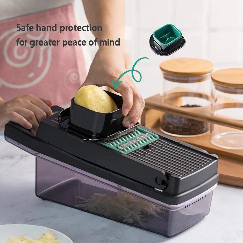 Vegetable Cutter Multifunctional Slicer Fruit Potato Peeler - MAXIME