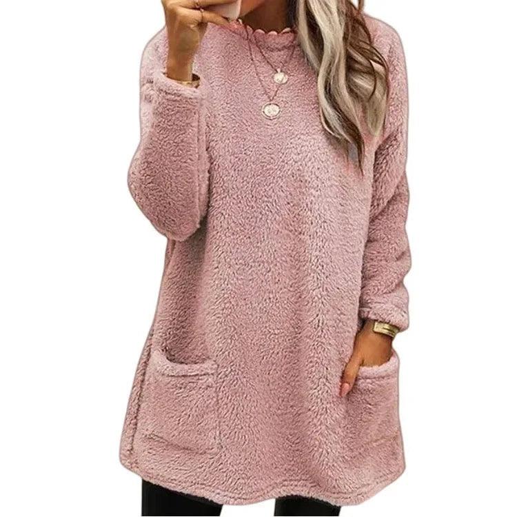 Women Casual Long Full Sleeve Casual Mini Dresses - MAXIME