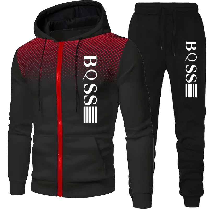 Mens Fashion Suits Men's Winter Clothes New Two Piece Set - MAXIME