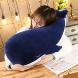 Maxime 25cm Cartoon Soft Little Blue Whale Plush Toys Stuffed Sea Animals Pillow Lovely Fish Dolphin Dolls for Girls Kids Birthday Gift - MAXIME