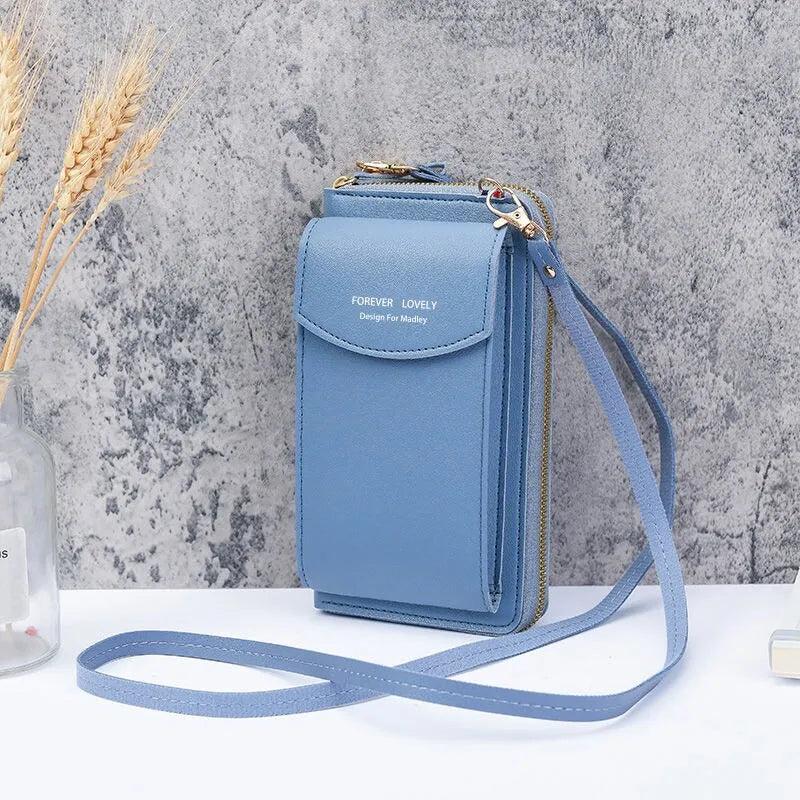 Maxime Fashion Single Shoulder Crossbody Cell Phone Bag Mini Versatile Satchel Multi Card Position Card Bag Keycase Female - MAXIME