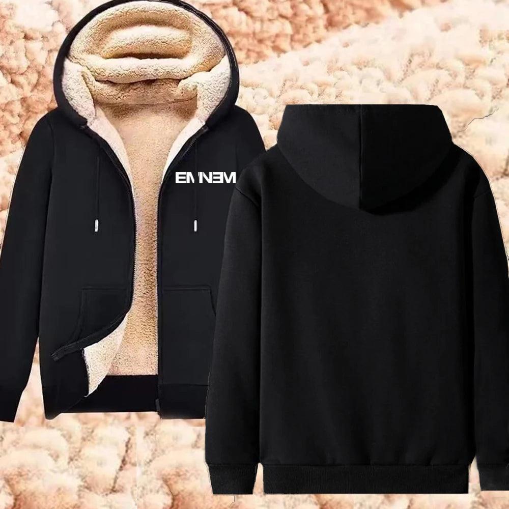 Eminem Warm Sweatshirts Men Harajuku Casual Hooded Pullover - MAXIME