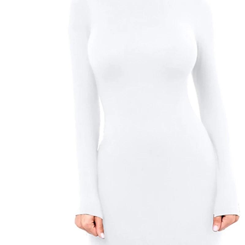 Long Sleeve Bodycon Casual - MAXIME