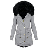 Female Snow Coat Jackets Slim