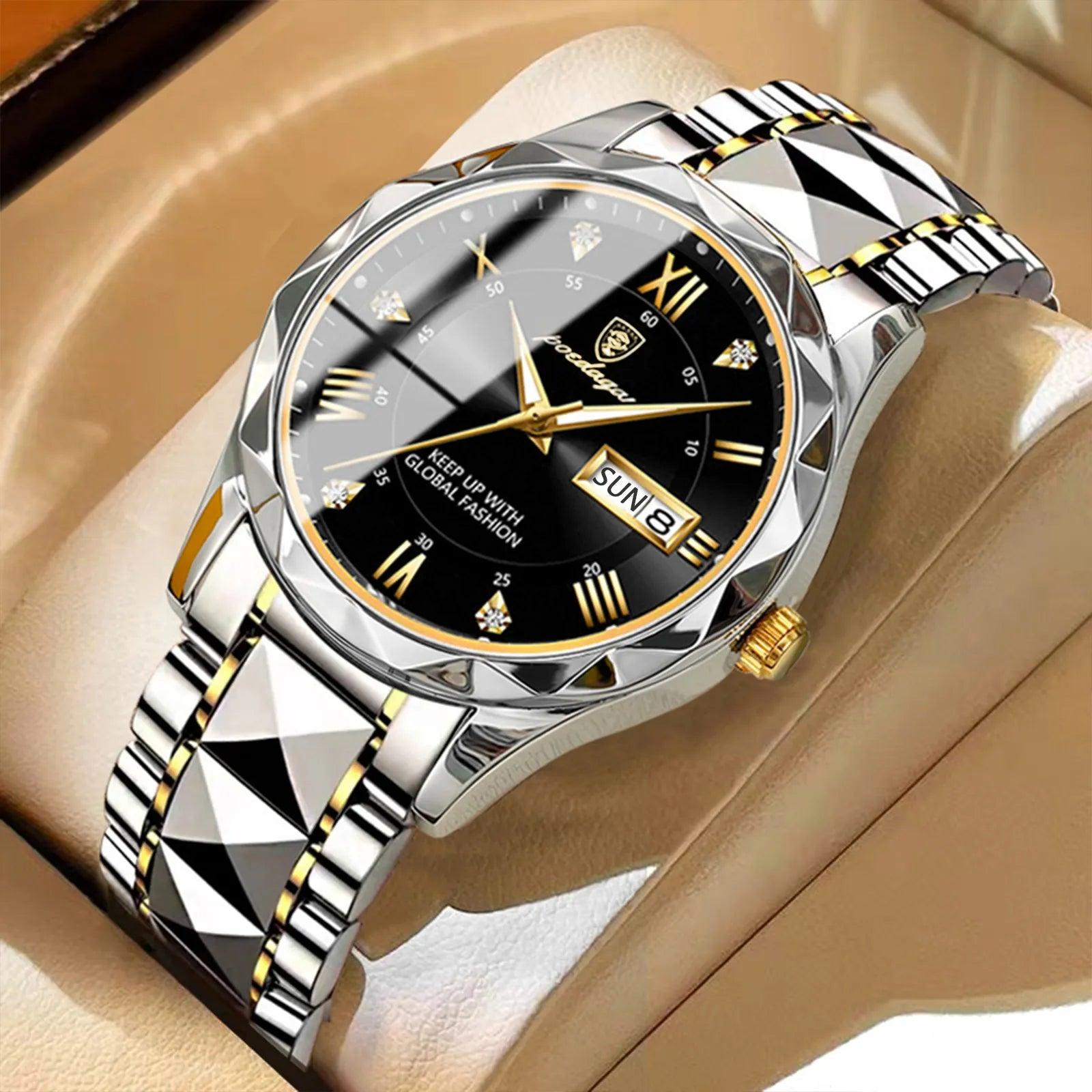 POEDAGAR Top Brand Luxury Man Wristwatch Waterproof Luminous - MAXIME