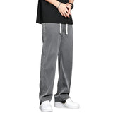 Wide-leg Men Jeans Soft Casual Straight Trousers - MAXIME