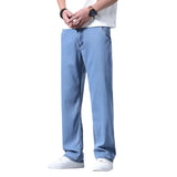 Men's Casual Pants Baggy Straight Trousers - MAXIME