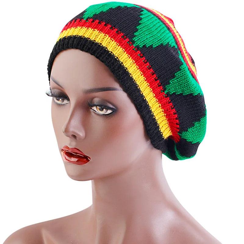 Mens Women Jamaican Rasta Knit - MAXIME