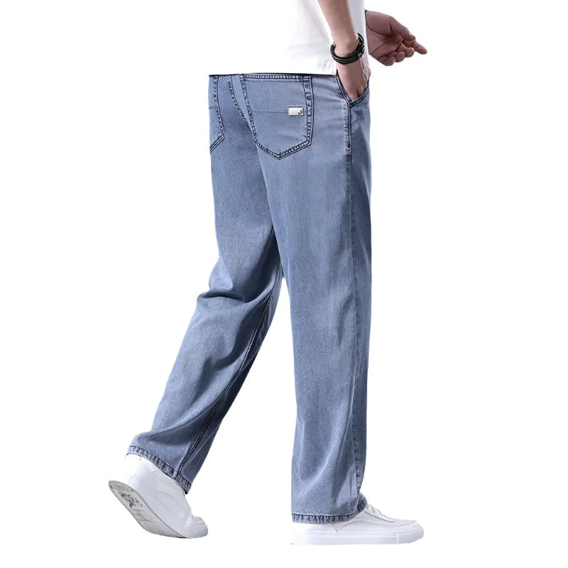 Men's Casual Pants Baggy Straight Trousers - MAXIME