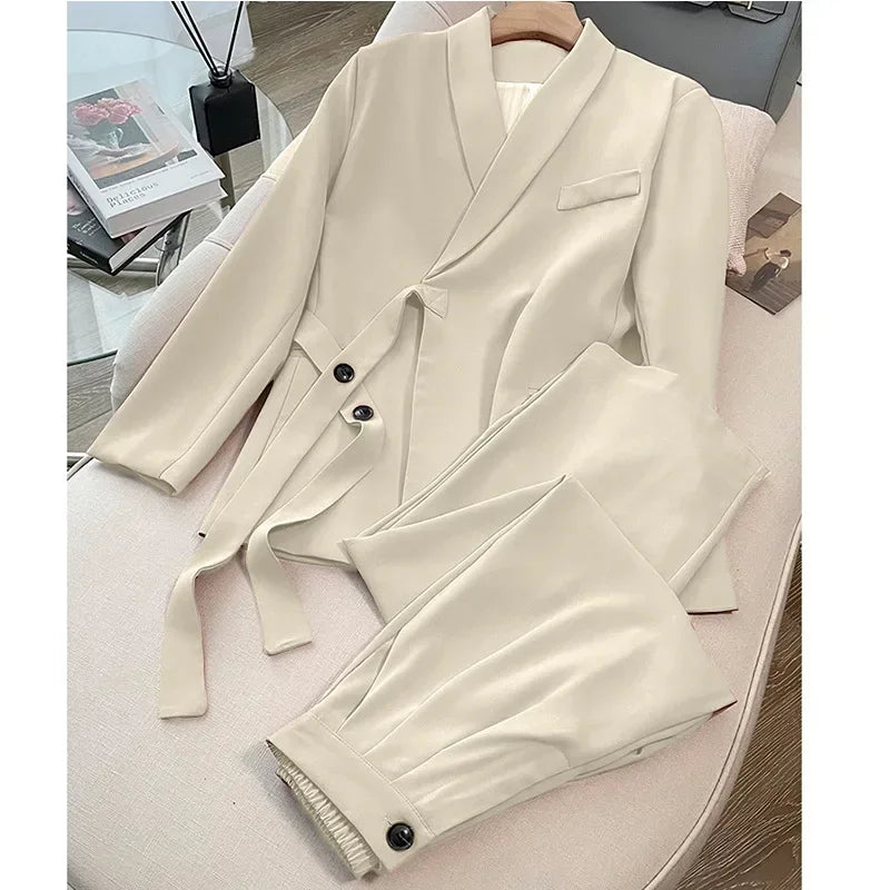 Maxime High Quality Woman Two Piece Sets Blazer Sets - MAXIME