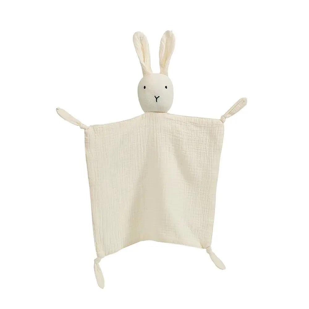 Maxime Baby Cotton Muslin Comforter Blanket Soft Newborn Sleeping Dolls Kids Fashion Sleep Toy Soothe Appease Towel Bibs - MAXIME