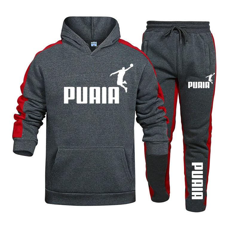 Men Tracksuit Sweatpants Sports Suits Male Casual Clothes - MAXIME