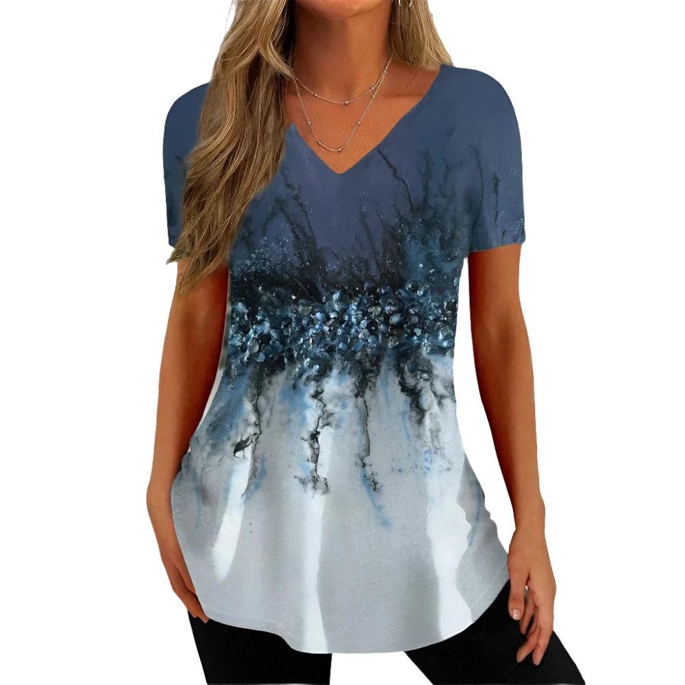 T-Shirt Trendy Fashion Women's Streetwear - MAXIME