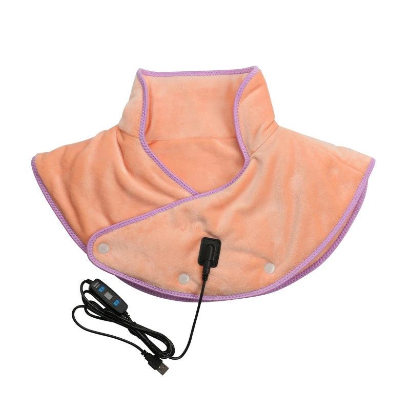 Electric Shoulder Protection Massager Neck Heating Massage USB Cervical Vibration Relieve Pain Relief - MAXIME