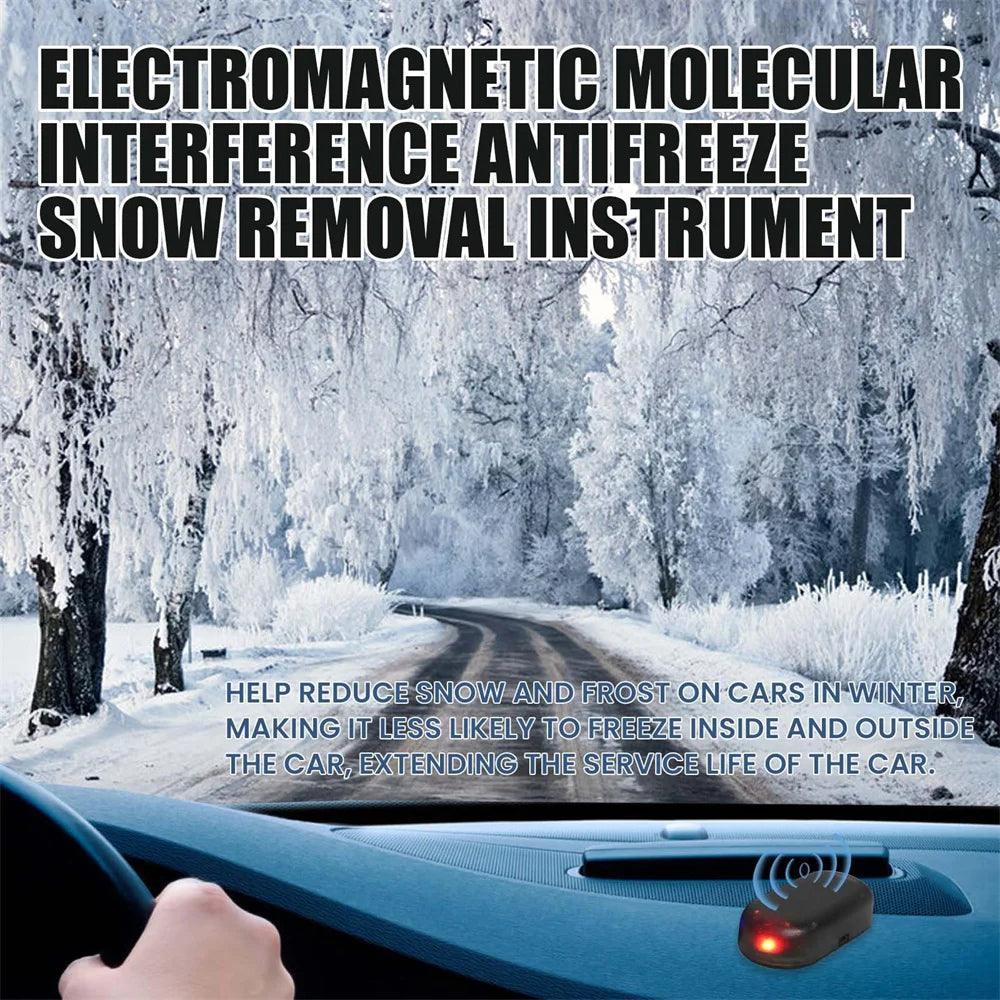 Maxime Car Interference Antifreeze Device Electromagnetic Molecular Snow Removal Instrument Windshield Deicer Car Interior Accessories - MAXIME