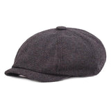 Berets Flat Peaked Cap Street Hats for Men Women - MAXIME