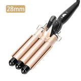 Maxime 20/32mm Hair Curler Triple Barrels Ceramic Hair Curling Iron Professional Hair Waver Tongs Styler Tools for All Hair Types - MAXIME