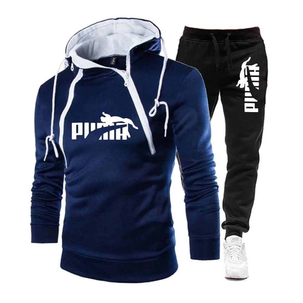 Jogging Suit for Male Designer Luxury Tracksuit Streetwear - MAXIME