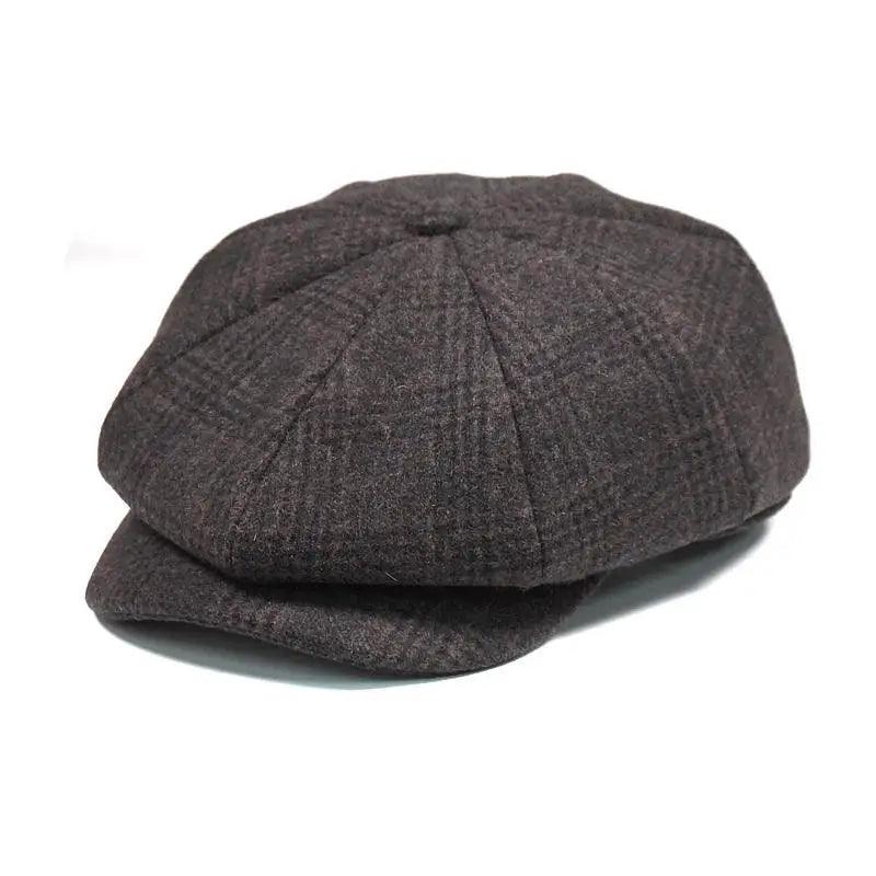 Berets Flat Peaked Cap Street Hats for Men Women - MAXIME