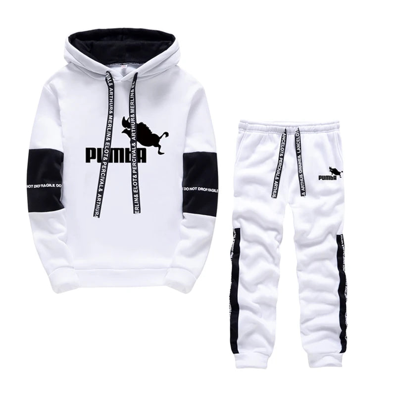 Man Tracksuit Jogging Spring Autumn Hooded - MAXIME