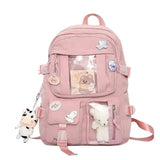 Girls High School Student Backpack Bags - MAXIME