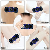 Maxime 2/3/4 Pcs EMS Neck Electric Massager Set Cervical Patch 8 Modes 19 Levels of Strength Home Use Massage Tools for Relieve Fatigue - MAXIME