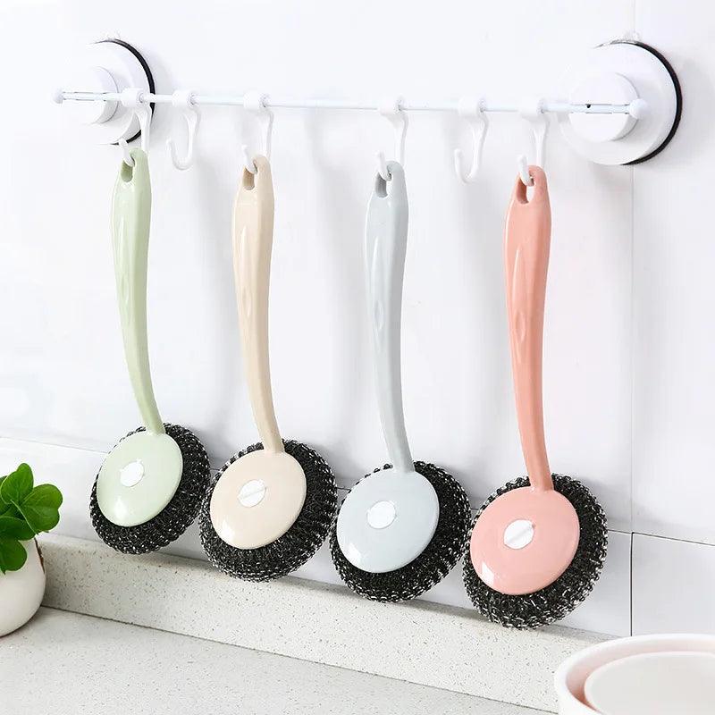 Cleaning Brush Pan Dish Handle Washing Tool - MAXIME