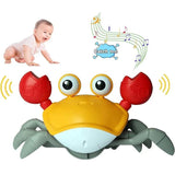 Crawling Crab Baby Toys for Kids With Music and LED Light Bathroom Playing with Water Toy - MAXIME