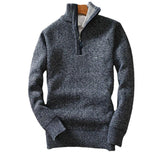 Jackets Mens Slim Fit Knitted Sweatercoat Thick Cardigan Sweater Coat Men - MAXIME