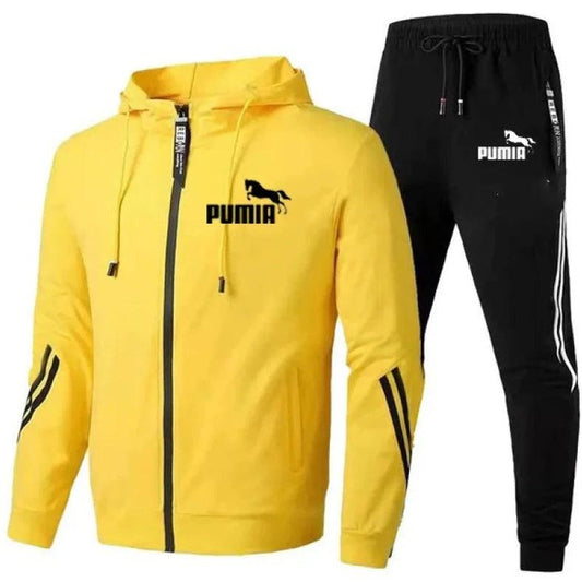 Tracksuit Mens Jacket Sports Hoodies Jogging Suit 2PCS Design - MAXIME