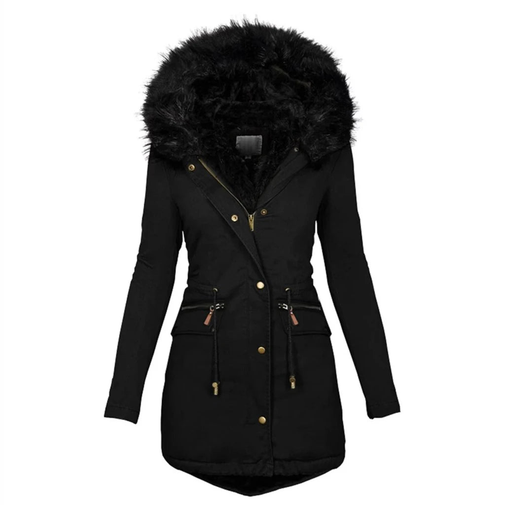 Female Snow Coat Jackets Slim