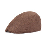 Berets Flat Peaked Cap Street Hats for Men Women - MAXIME