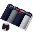 4Pcs Cotton Boxers Homme For Men's - MAXIME