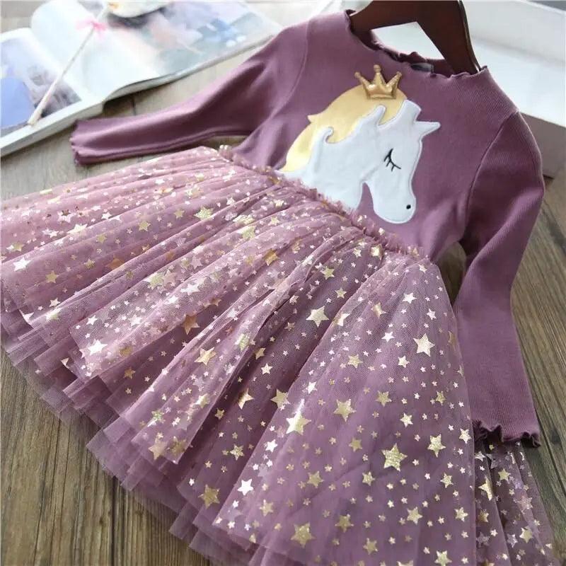 Unicorn Princess Dress - MAXIME