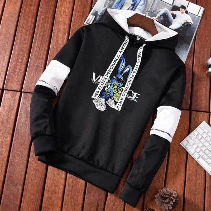 Men's Tracksuits Hoodie+Sweatpants 2 Piece Set Streetwear Jogging - MAXIME