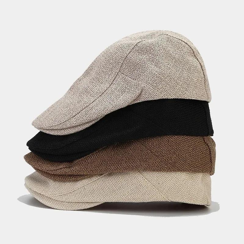 Mens Beret Peaked Adjustable - MAXIME