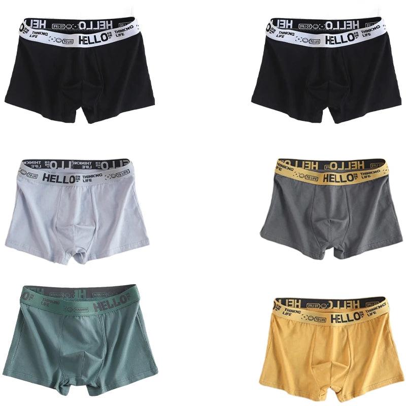 6pieces Mens Underwear Men Cotton - MAXIME