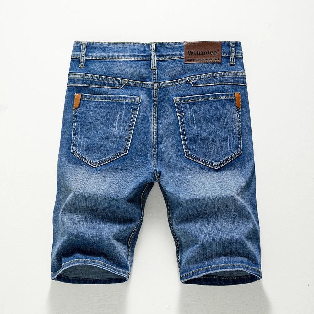 Men's Jeans Slim Straight Male Short - MAXIME