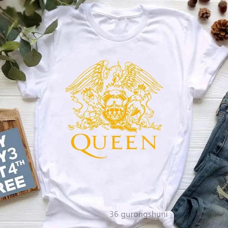 Queen Band T Shirt Summer Women - MAXIME