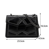 Fashion Small Square Crossbody Bag Designer Handbag - MAXIME