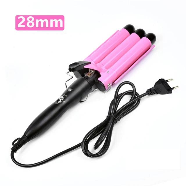 Maxime 20/32mm Hair Curler Triple Barrels Ceramic Hair Curling Iron Professional Hair Waver Tongs Styler Tools for All Hair Types - MAXIME