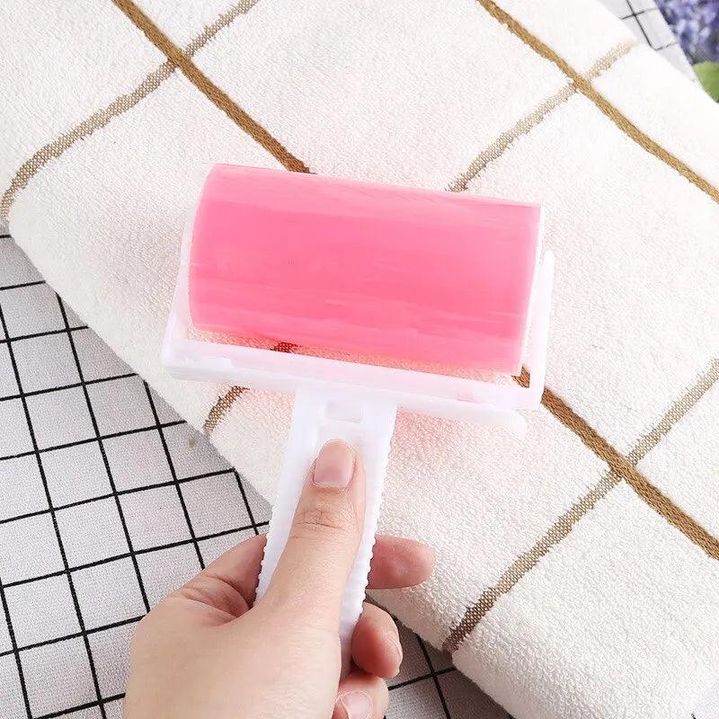 Maxime Roller Hair Sticker Device Portable Washable Sticky Clothes Hair Duster Mini Foldable Sticky Lint Brush - MAXIME