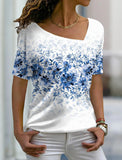 Women's T Shirt Rose Floral - MAXIME