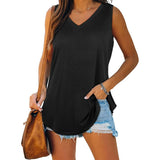 V Neck Casual Summer Sleeveless - MAXIME