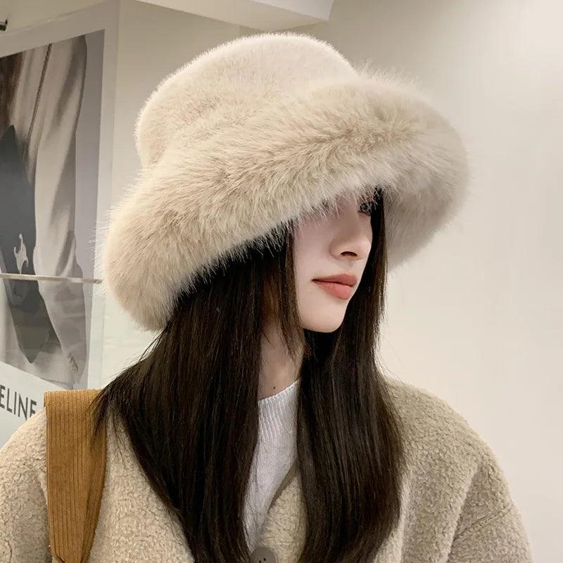 Winter Hat for Women Luxury Soft Panama Cap - MAXIME