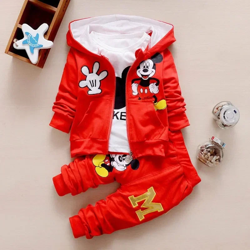 Boys Clothes Set Cute Mickey