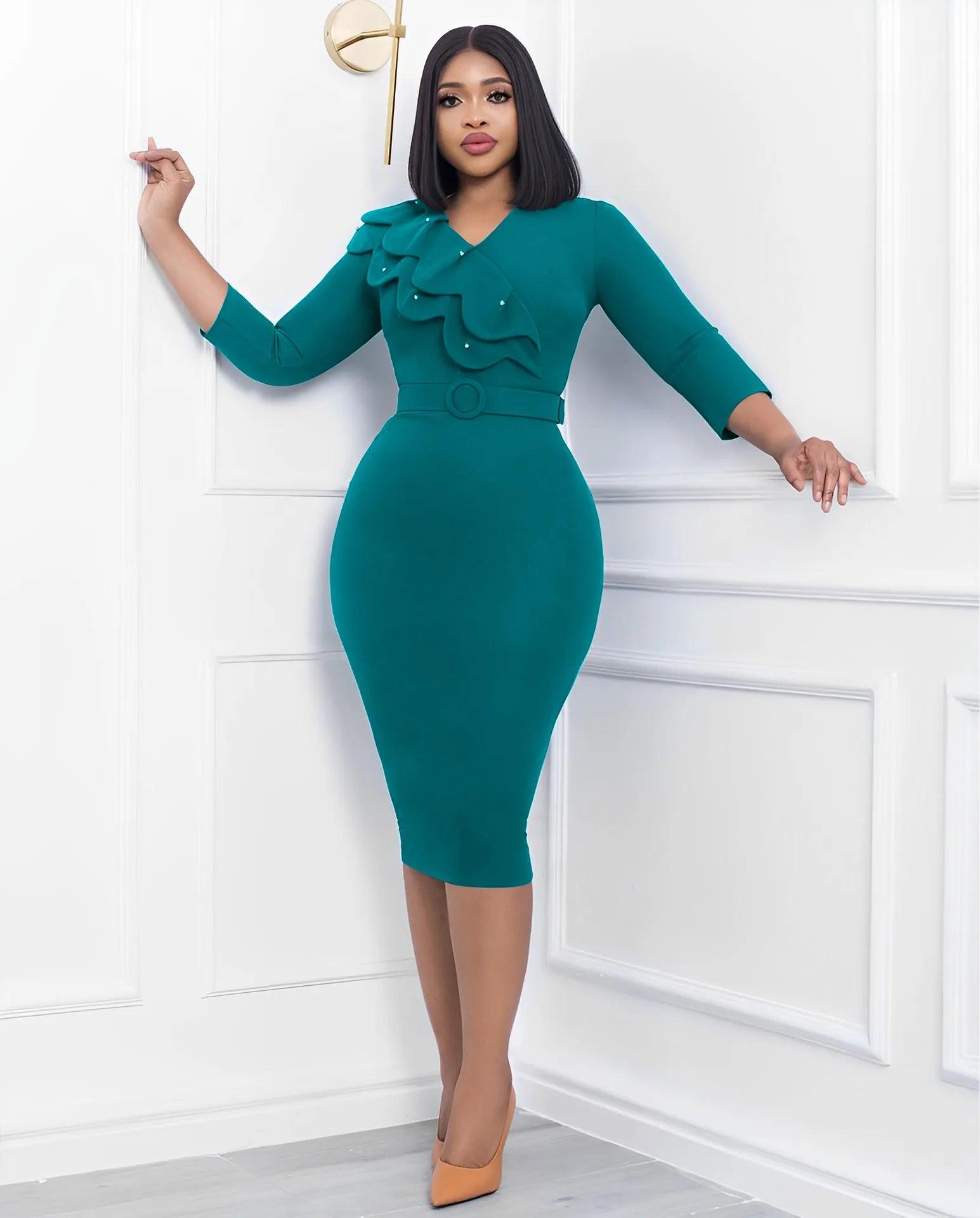 Maxime Bodycon Dresses for Women Elegant Chic Party Dress - MAXIME