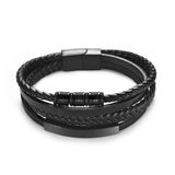 Men's Jewelry Classic Multilayer Braided Leather Bracelet - MAXIME