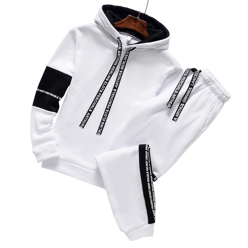 Man Tracksuit Jogging Spring Autumn Hooded - MAXIME